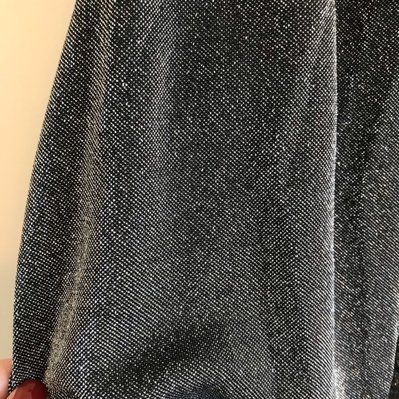 NWT Vince Camuto Bloused Cocktail Dress Silver - Picture 4 of 6